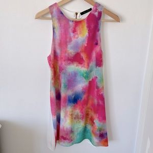 Rainbow Cloud Print A Line